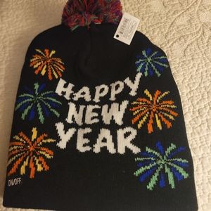 (NWT) Happy New Year, Hat